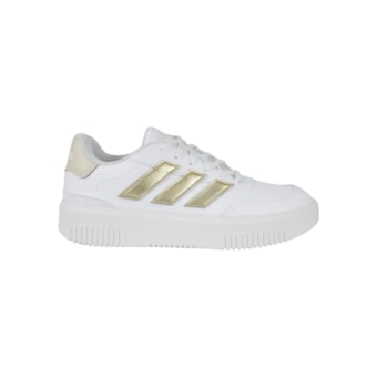 ADIDAS COURTBLOCK BOLD TÊNIS ADULTO FEMININO FLATFORM CASUAL