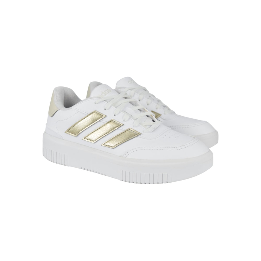 ADIDAS COURTBLOCK BOLD TÊNIS ADULTO FEMININO FLATFORM CASUAL