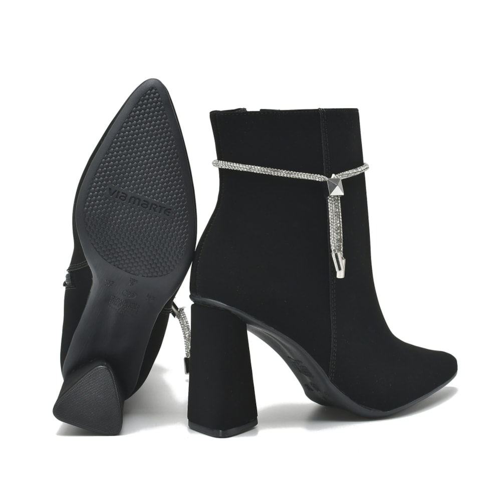 Bota Cano Baixo Feminina Adulta Via Marte