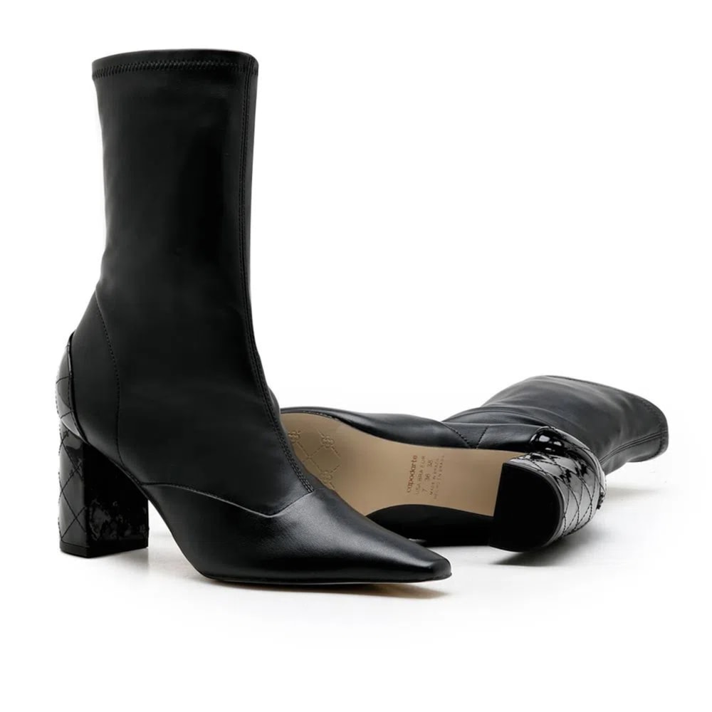 Cano Alto Bota Capodarte Zattini Bota Capodarte Matelasse Bota