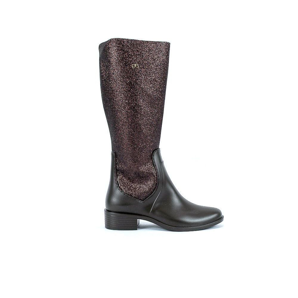 Bota World Colors Montaria Infantil Feminina com Glitter