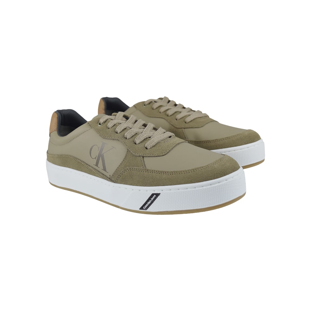 CALVIN KLEIN  TÊNIS ADULTO MASCULINO CASUAL