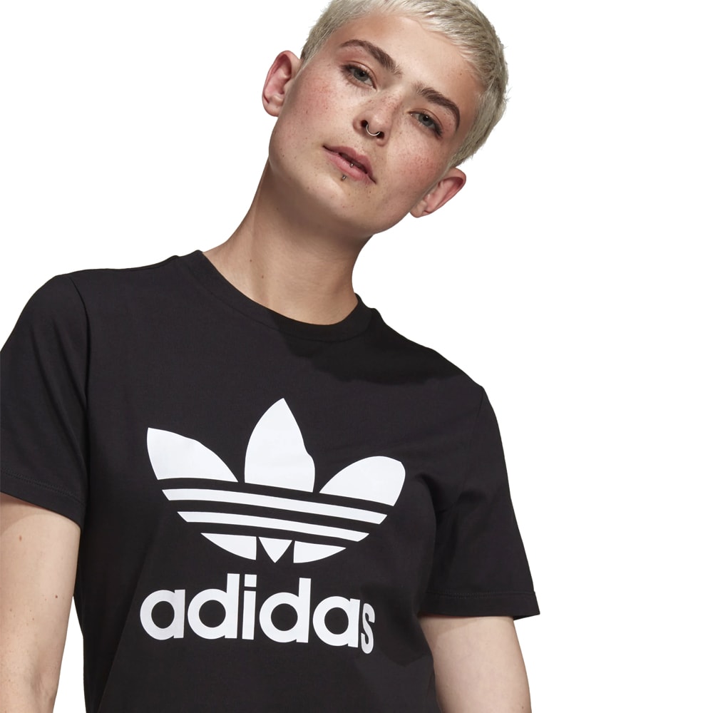 Camiseta Manga Curta Adulta Trefoil Adidas Originals Feminina Adulta