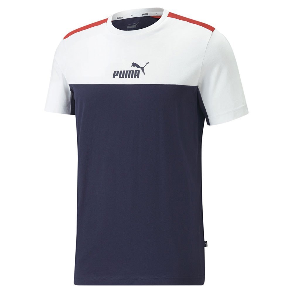 Camiseta Puma Ess+ Block Tee Manga Curta Masculina