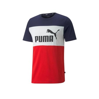 Camiseta Puma Essential Colorblock Tee Masculino