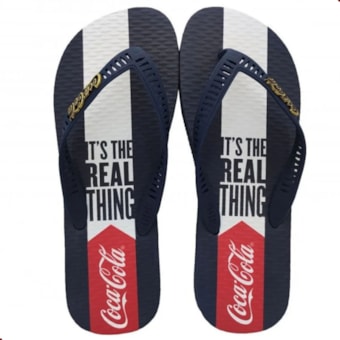 CHINELO ADULTO MASCULINO COCA COLA