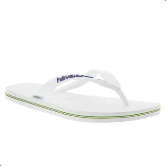 Chinelo Havaianas Logo Brasil