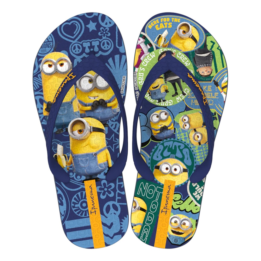 Chinelo Ipanema Minions Infantil Masculino