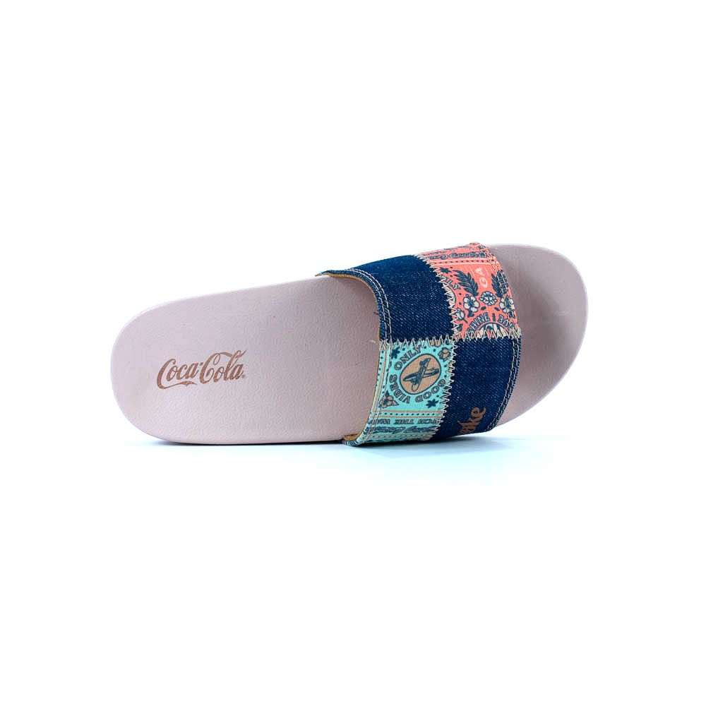 Chinelo Slide Coca Cola Adulto Feminino