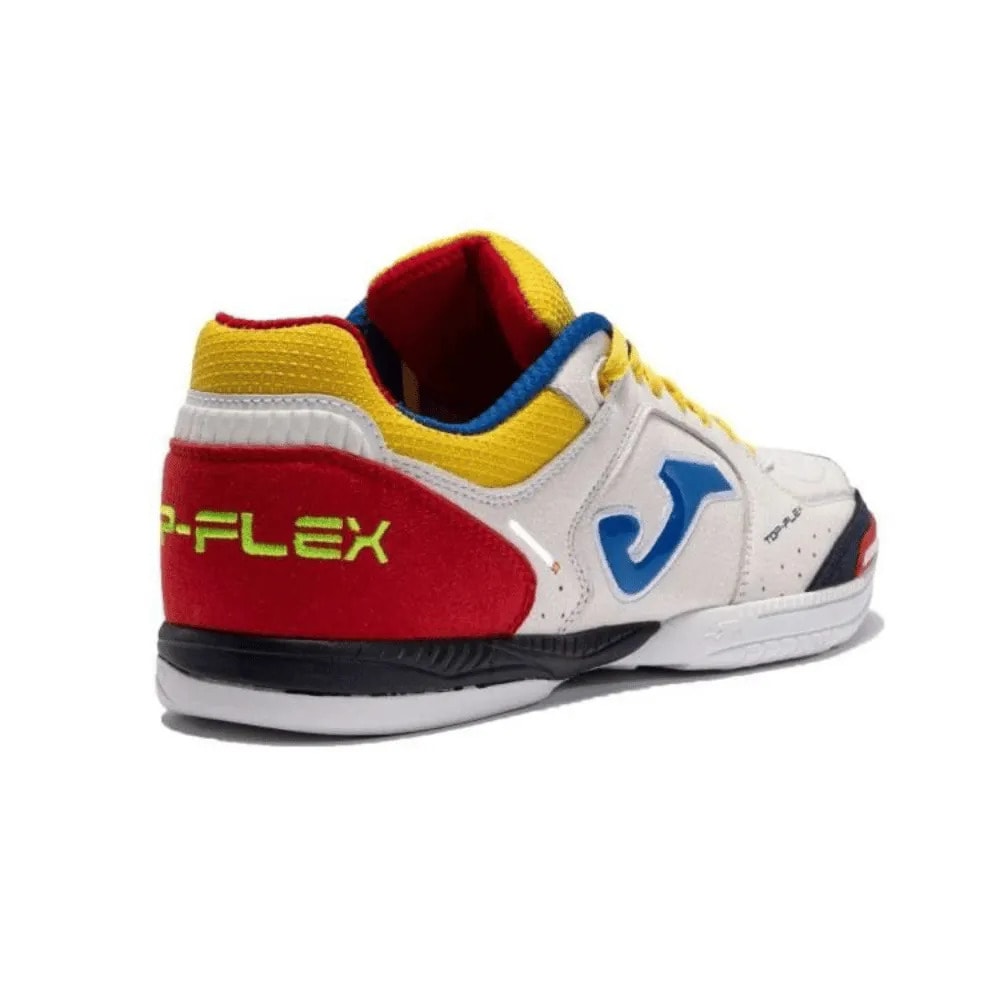 Chuteira Society Joma Top Flex Unissex Branco Lillean