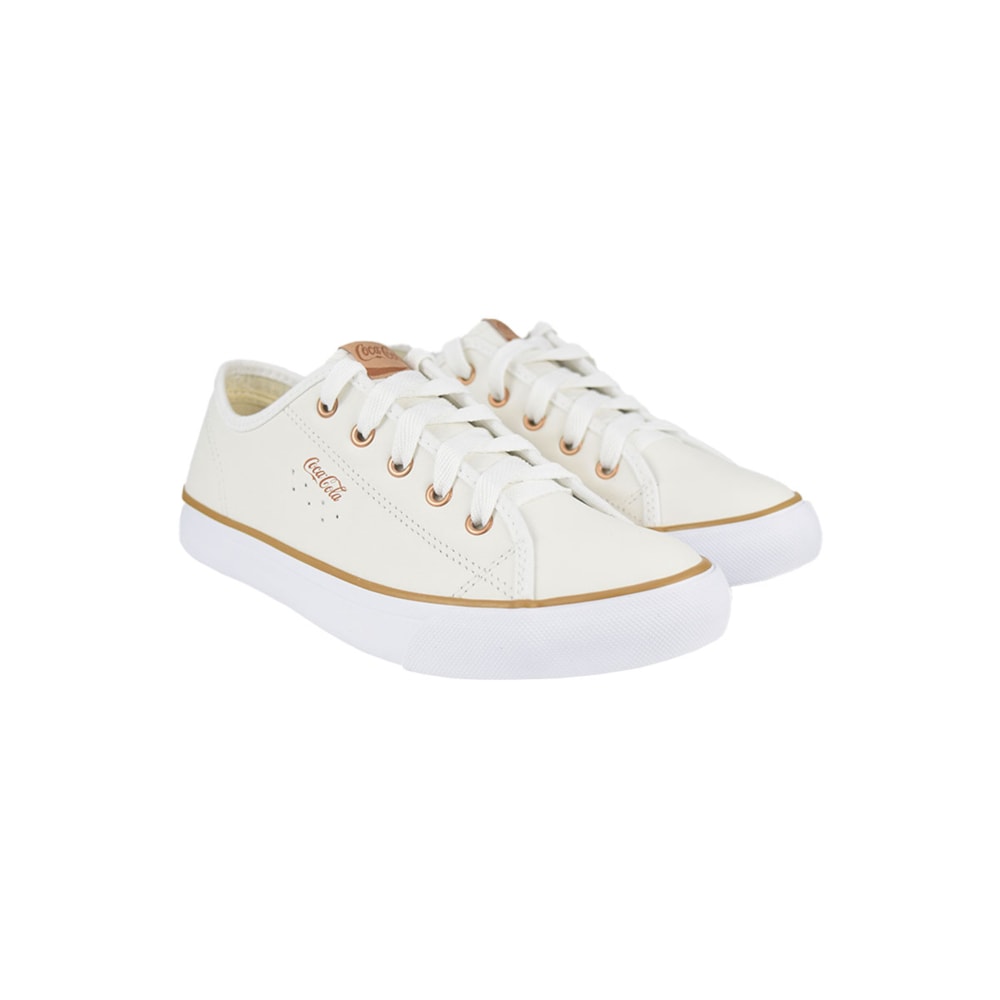 COCA COLA STREAM LEATHER TN AD FEM CASUAL CC2338 - -2486