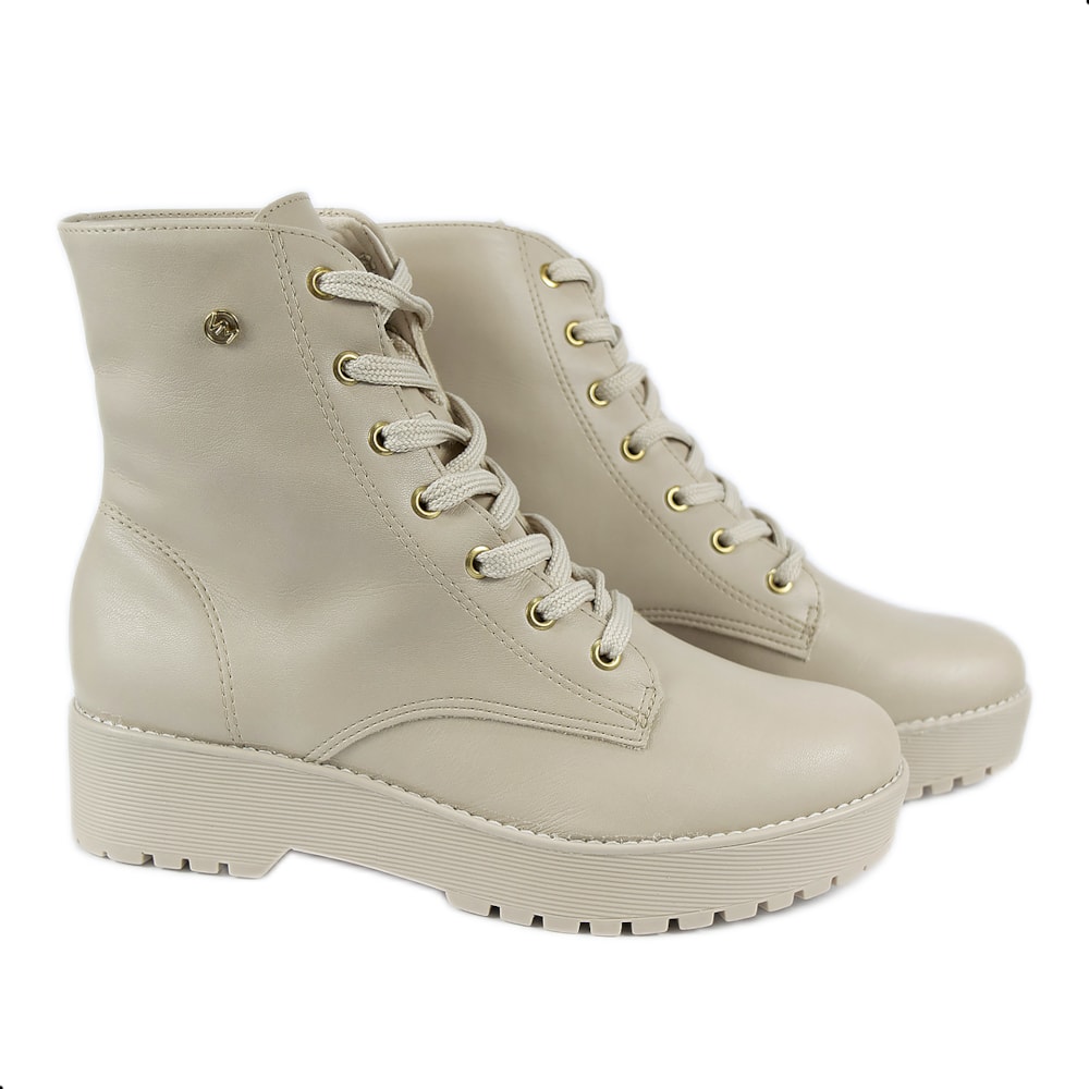 Coturno Feminino Via Marte Off White