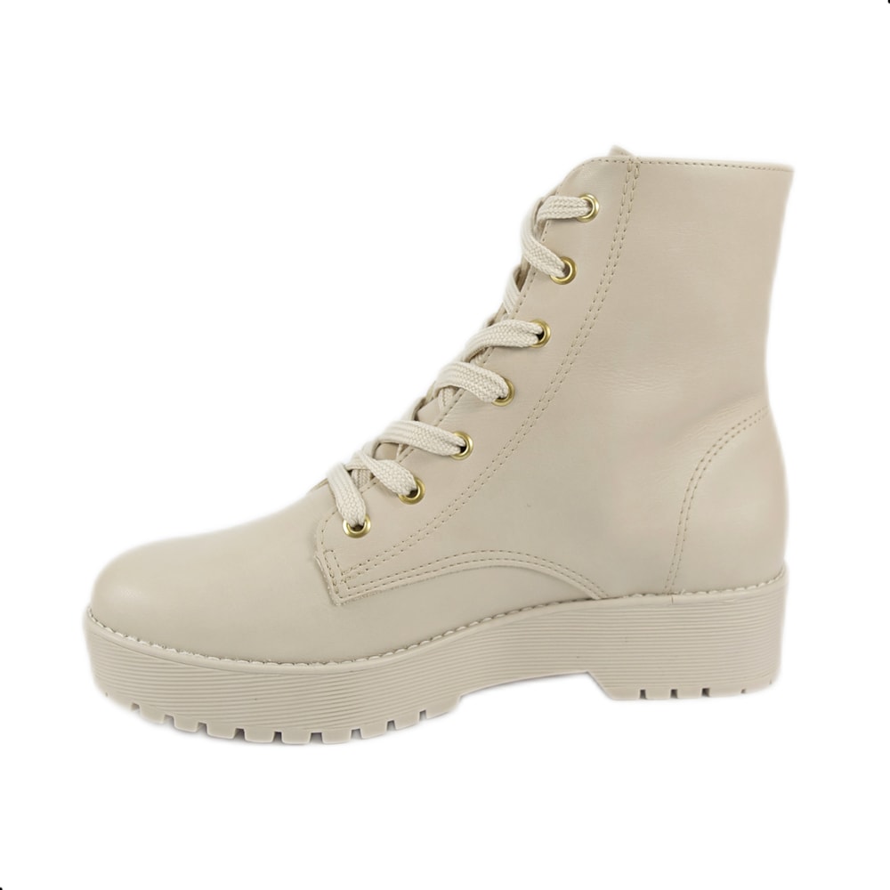 Coturno Feminino Via Marte Off White