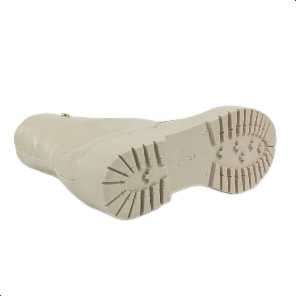 Coturno Feminino Via Marte Off White