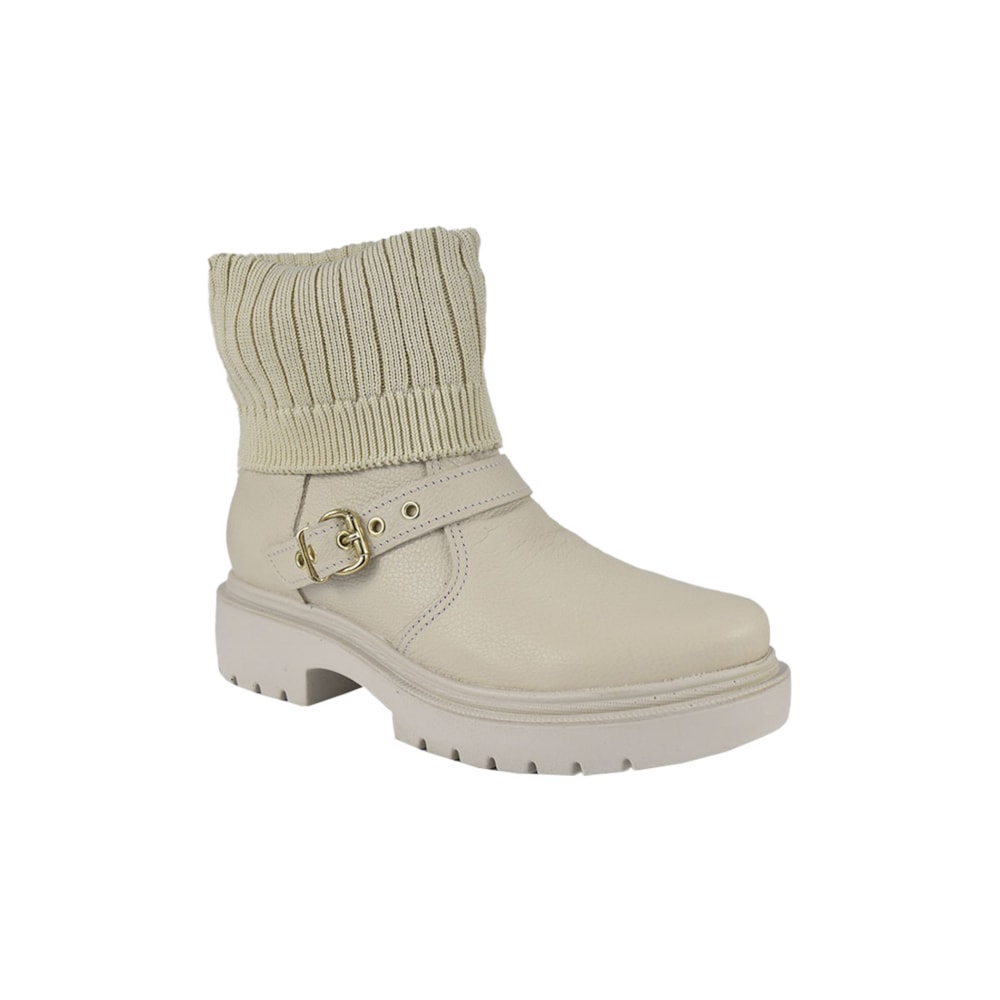 PEGADA BOTA FEMININA ADULTA CANO BAIXO