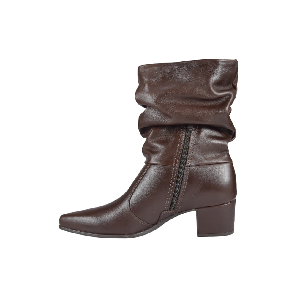 PEGADA BOTA FEMININA ADULTA CANO MEDIO