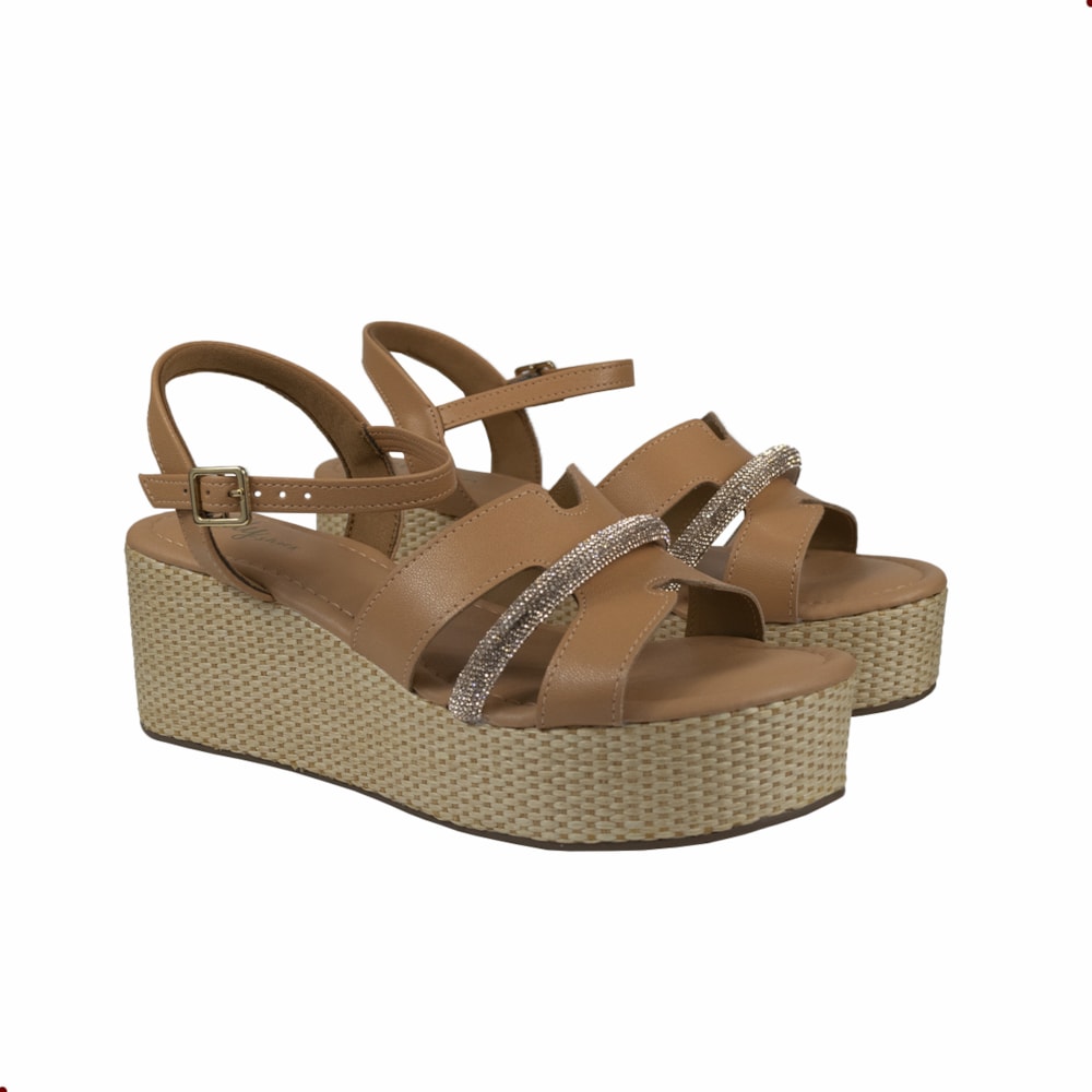 SANDALIA LILLY SHOES ANABELA FEM