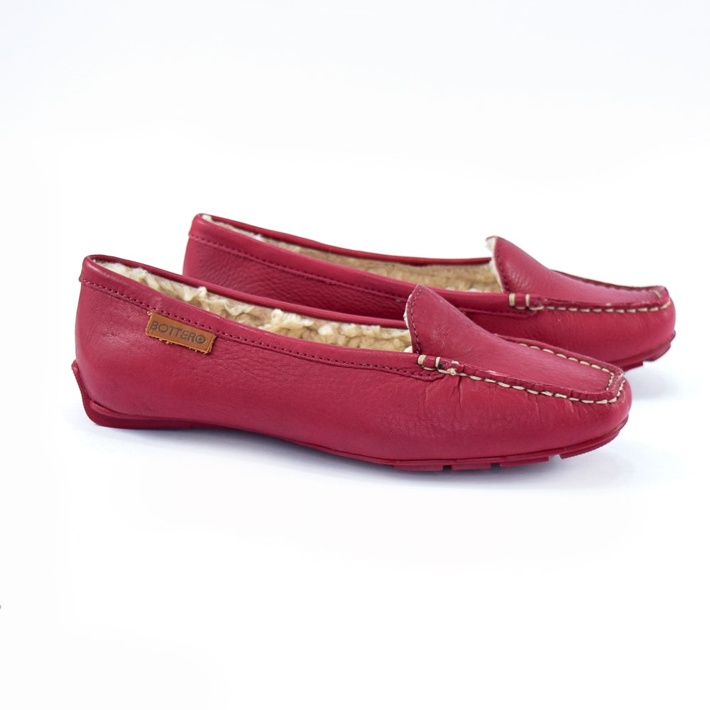 Mocassim bottero hot sale vermelho