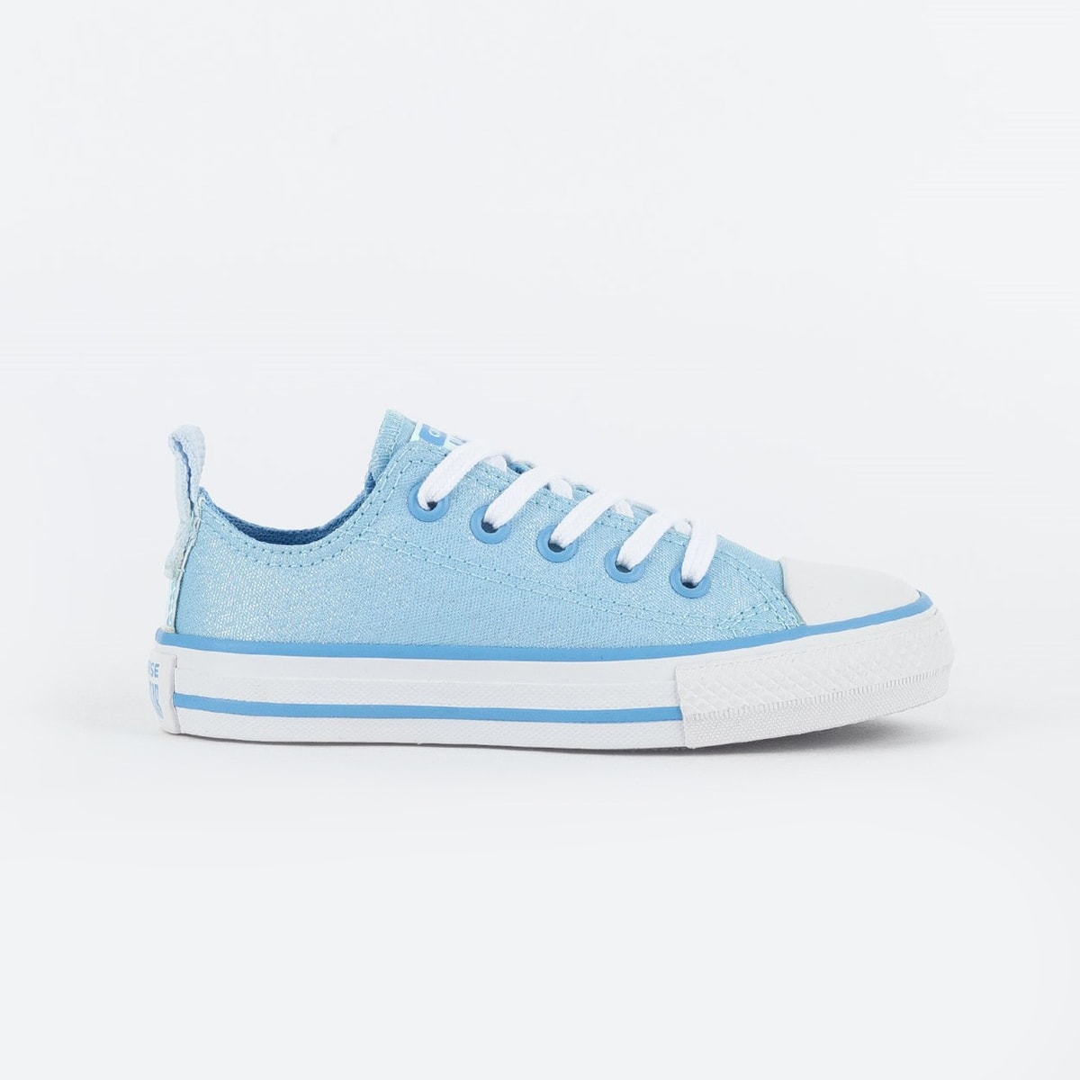 Kids light cheap blue converse