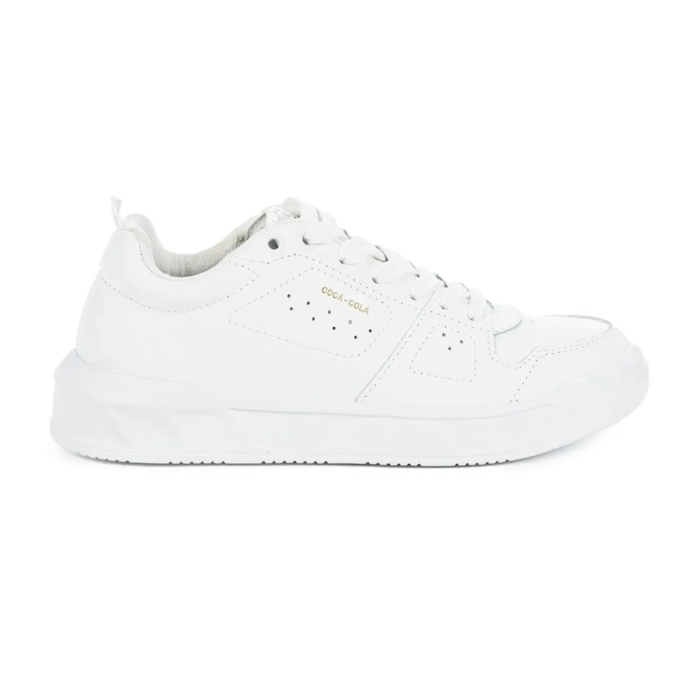 Tênis Coca-Cola Shoes Soho Leather Branco