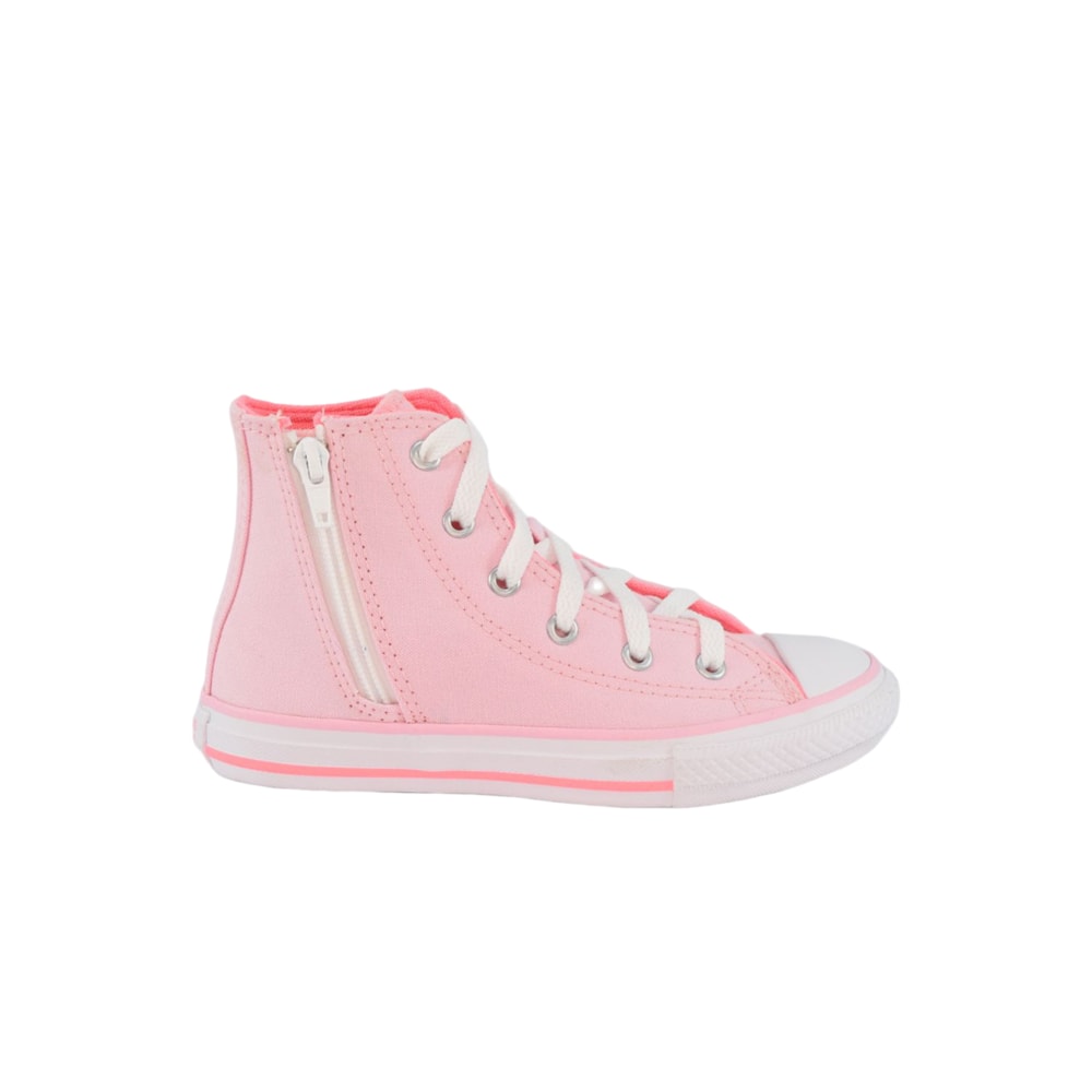 Tenis Converse Chuck Taylor All Star Rosa Chiclete Cano Alto