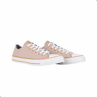 TÊNIS CONVERSE FEMININO ROSA NUDE