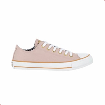 TÊNIS CONVERSE FEMININO ROSA NUDE