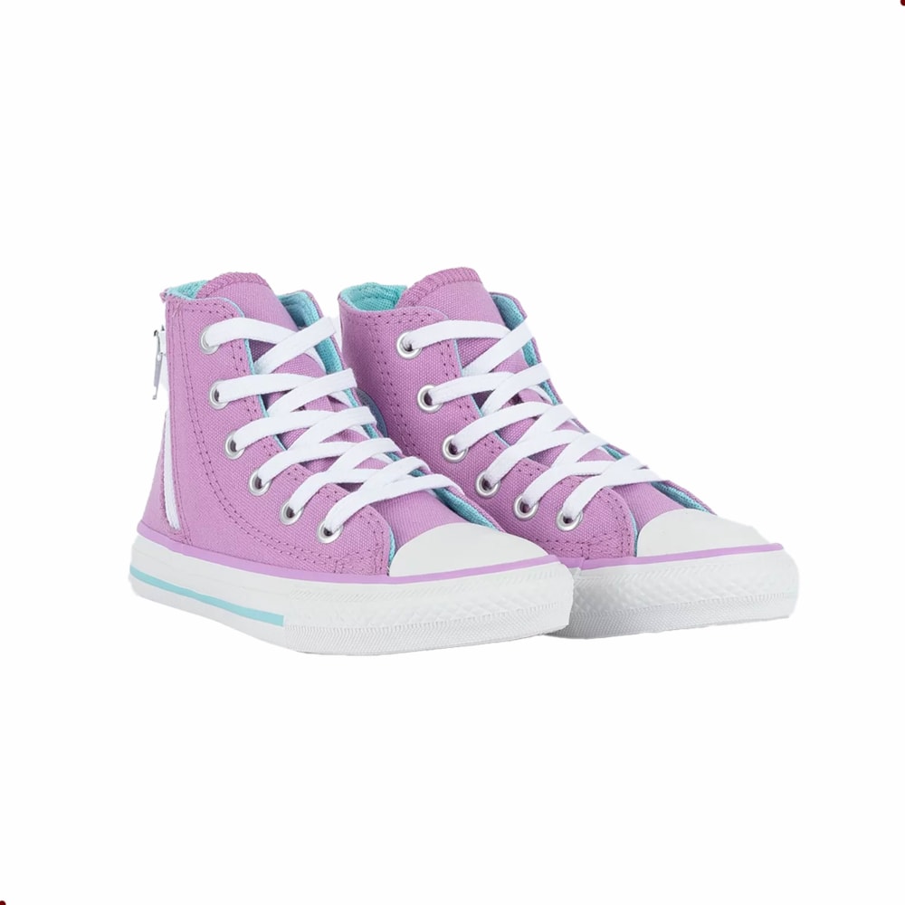 TÊNIS CONVERSE INFANTIL UVA/TURQUESA