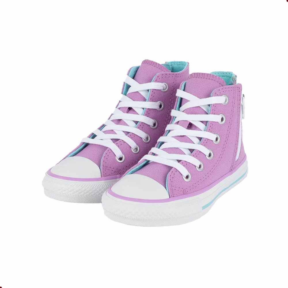 TÊNIS CONVERSE INFANTIL UVA/TURQUESA