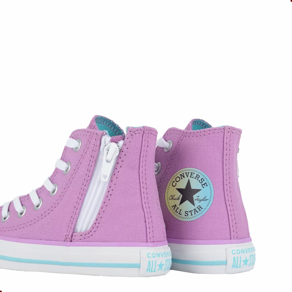 TÊNIS CONVERSE INFANTIL UVA/TURQUESA