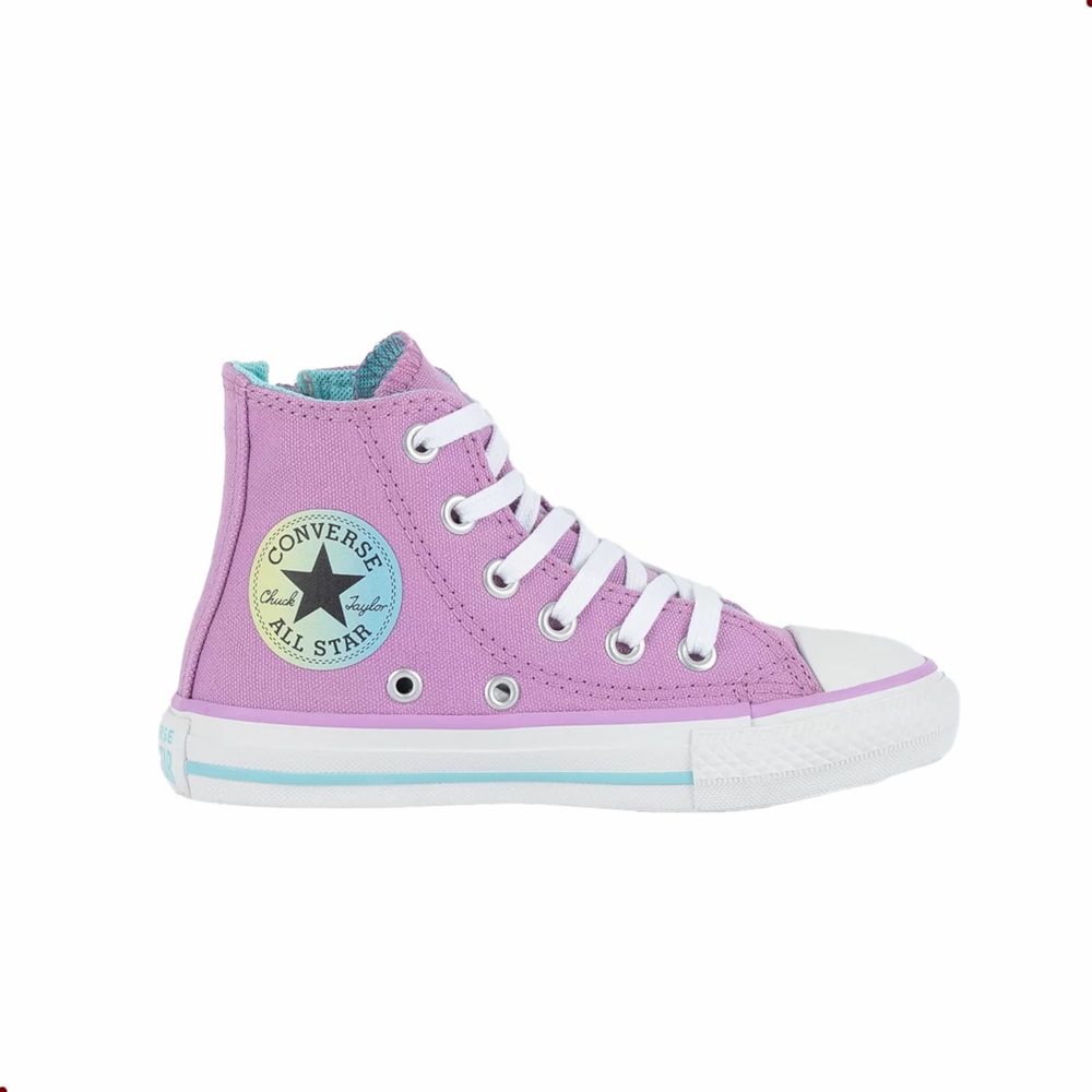 TÊNIS CONVERSE INFANTIL UVA/TURQUESA