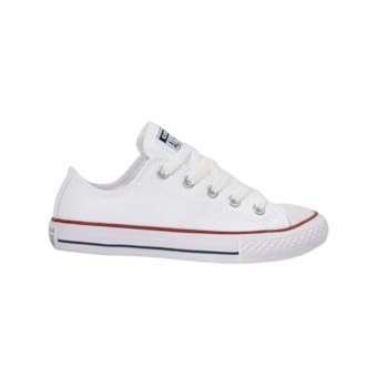 Tênis Converse Chuck Taylor All Star Infantil Preto Vermelho CK00020007 -  Menina Shoes