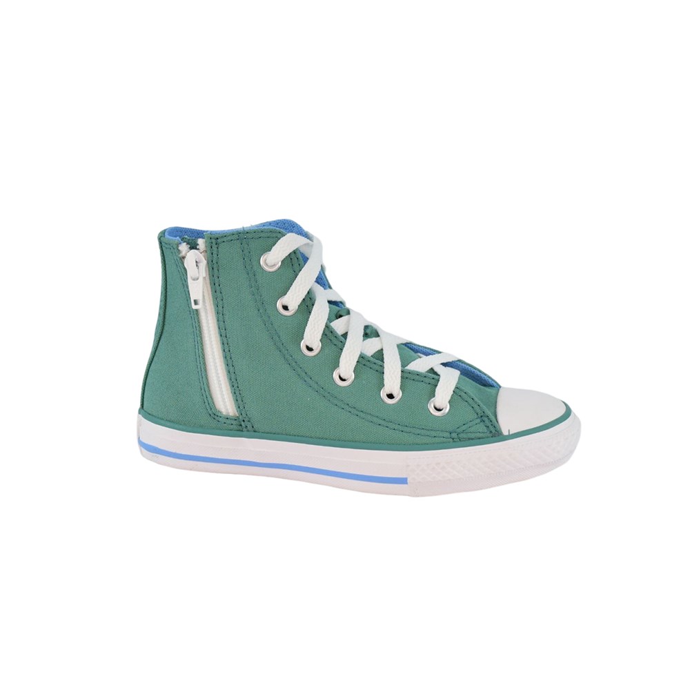 Tênis Infantil Converse Chuck Taylor All Star Verde Cano Alto