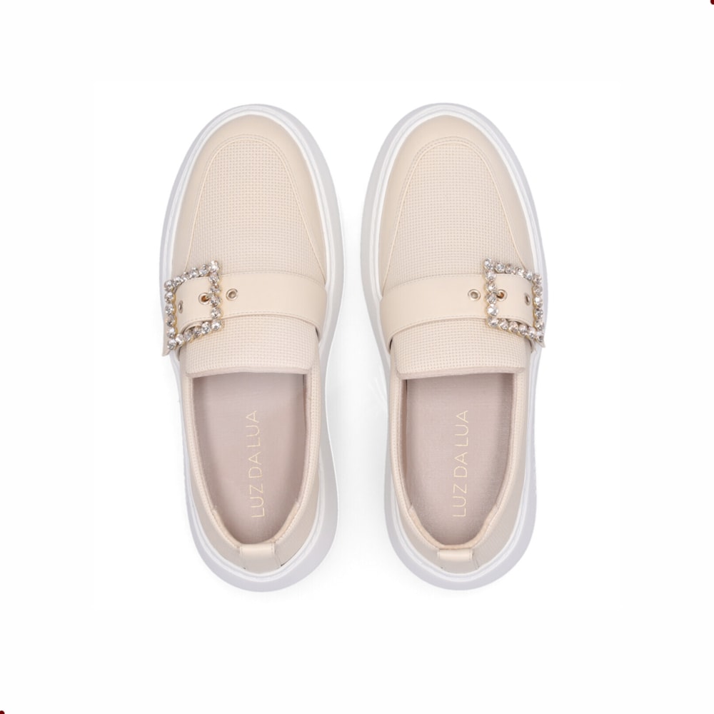 TÊNIS LUZ DA LUA SLIP ON FEM