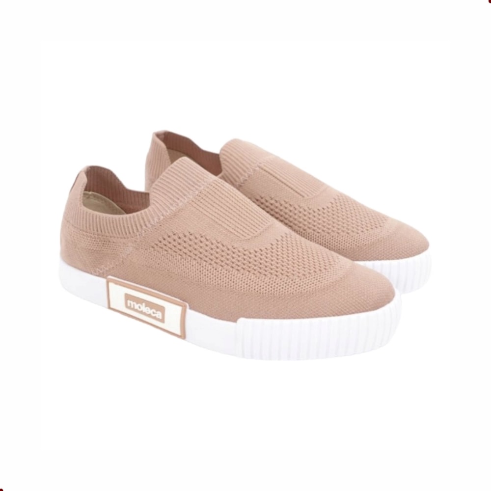 TÊNIS MOLECA SLIP ON FEM