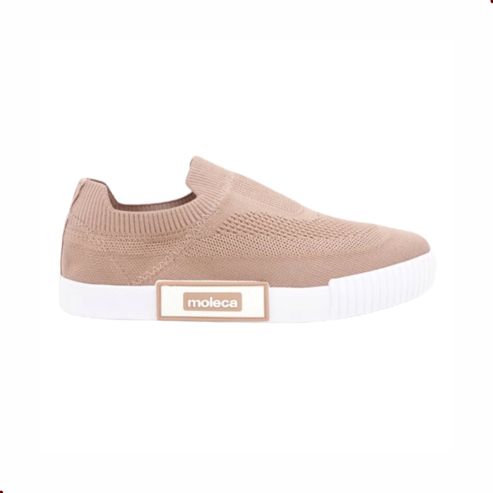 TÊNIS MOLECA SLIP ON FEM