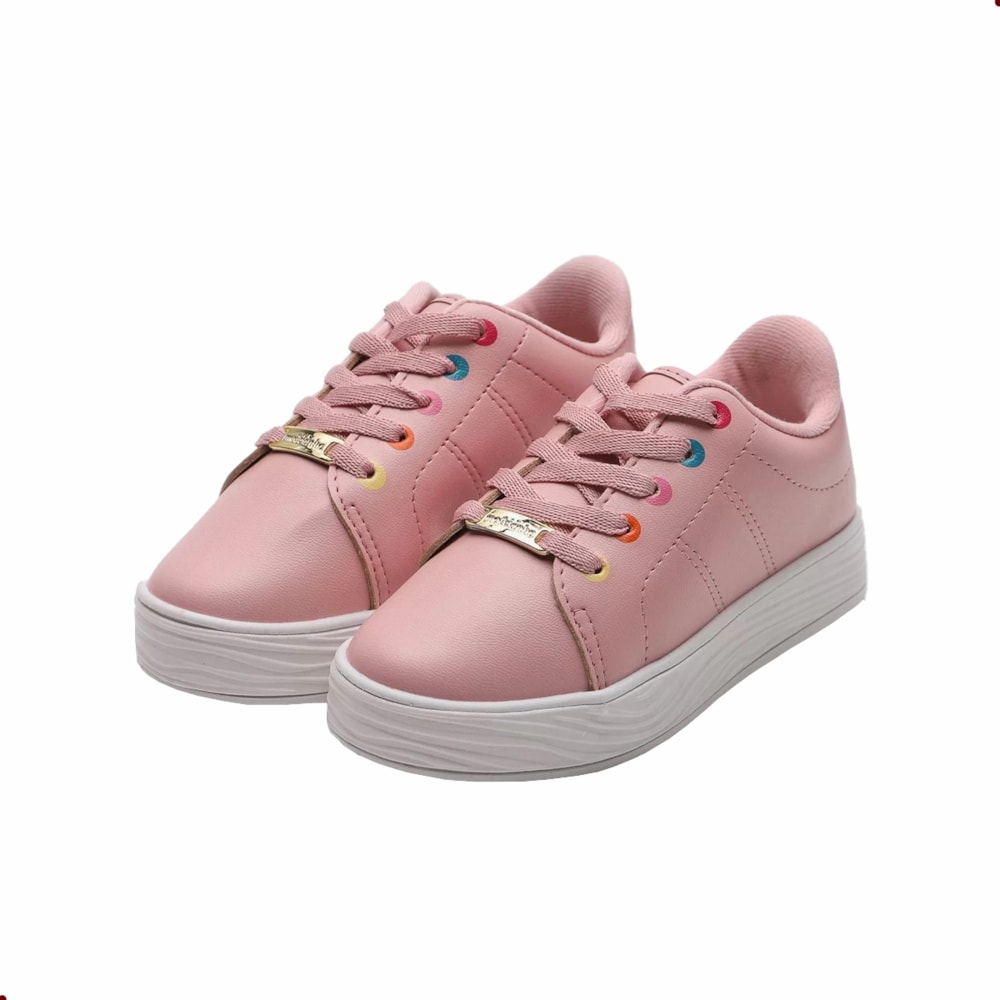 TÊNIS MOLEKINHA INFANTIL ROSA SECA