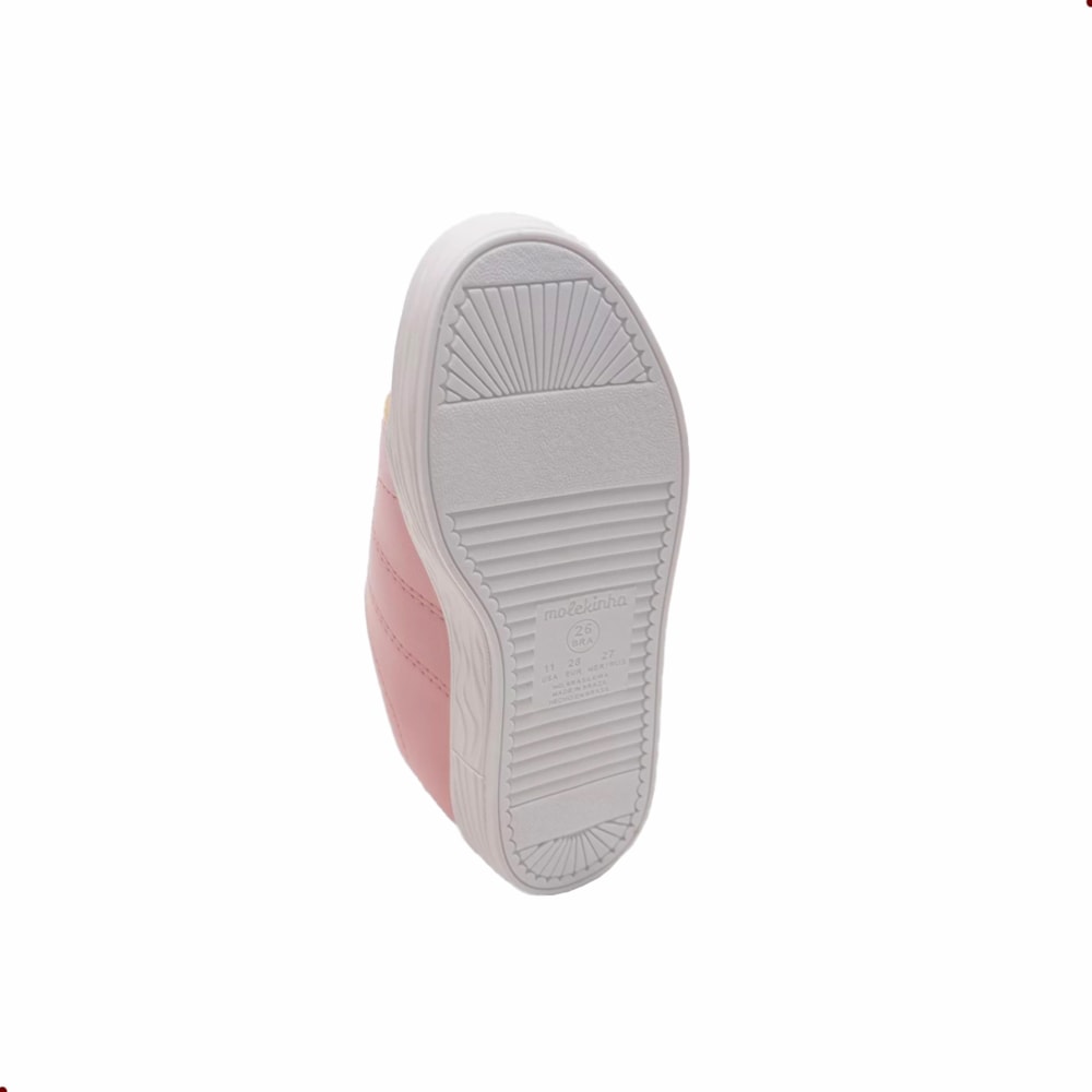 TÊNIS MOLEKINHA INFANTIL ROSA SECA