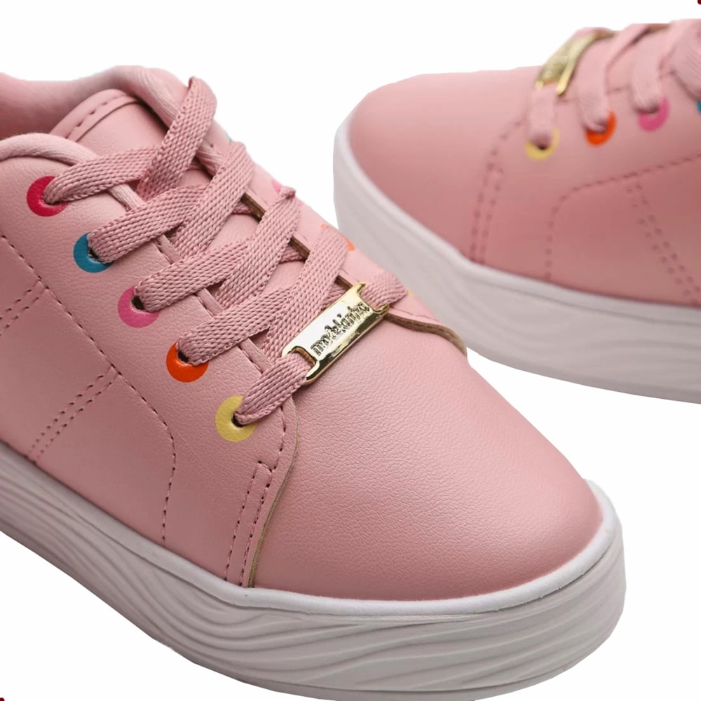 TÊNIS MOLEKINHA INFANTIL ROSA SECA