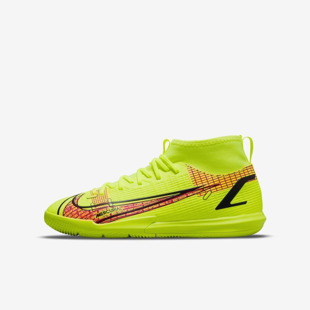 Chuteira Futsal Chuteira Nike Mercurial Society Verde Superfly