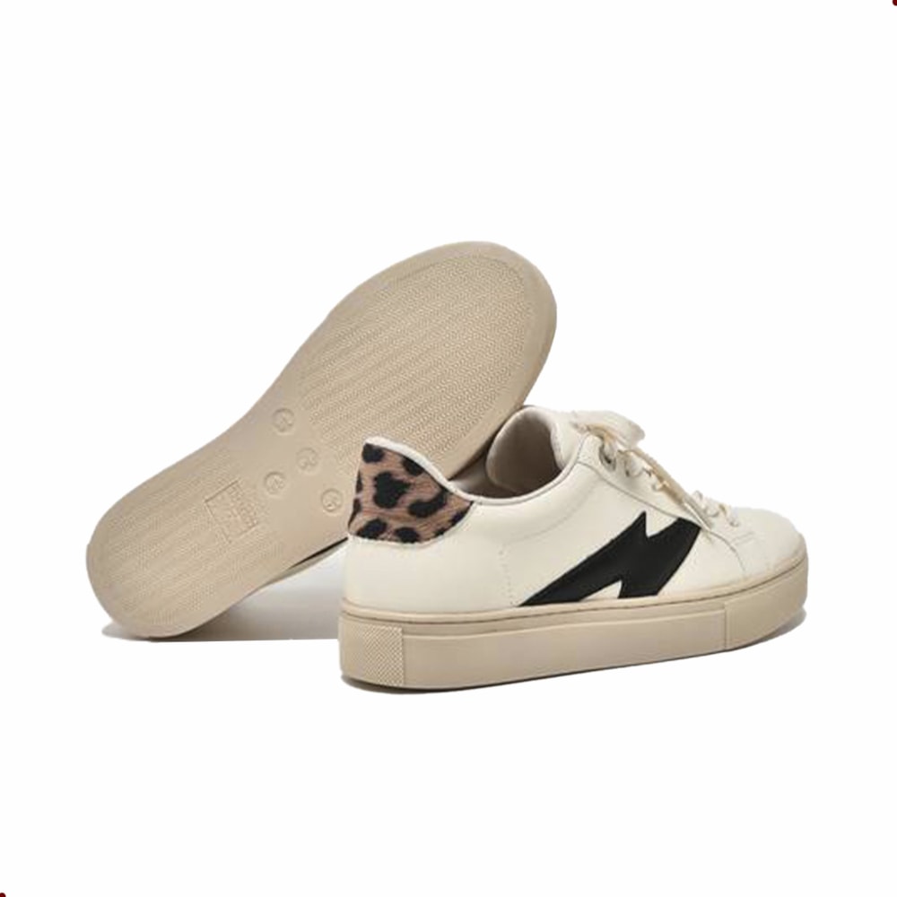 TÊNIS VIA MARTE MARFIM/PRETO FEMININO