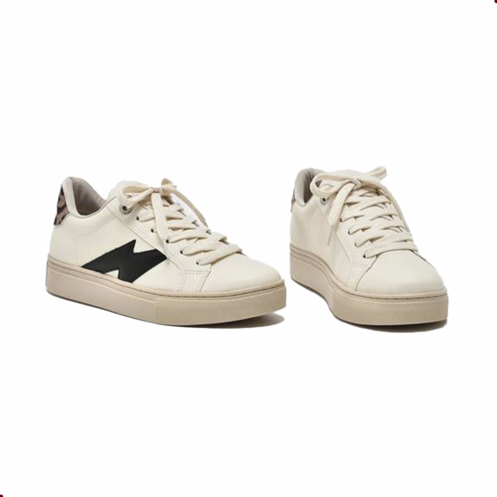 TÊNIS VIA MARTE MARFIM/PRETO FEMININO