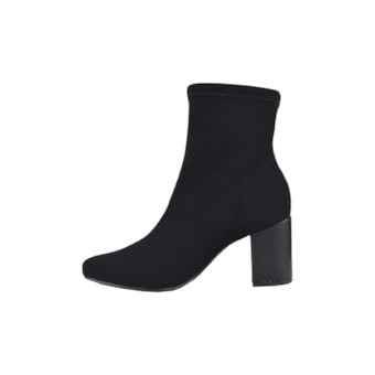 VIA MARTE BOTA FEMININA ADULTO TECIDO CANO BAIXO